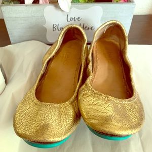 Tieks Golden Glitz | size 8 | EUC